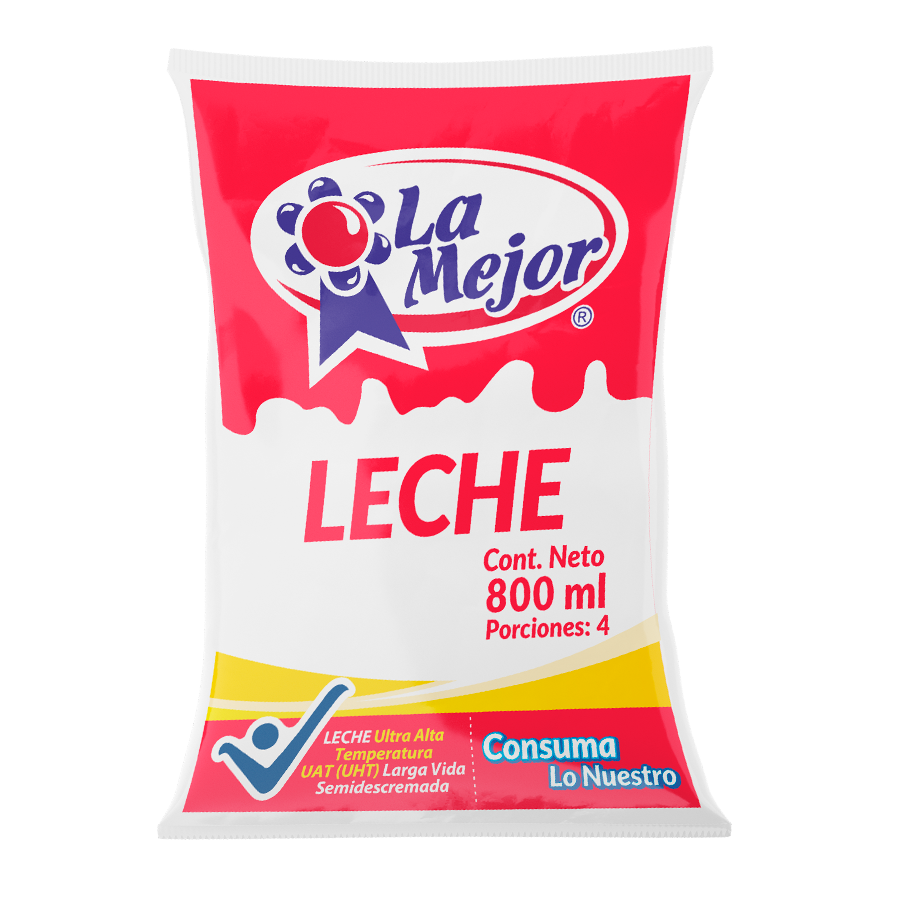 Leche Semidescremada 800 ml