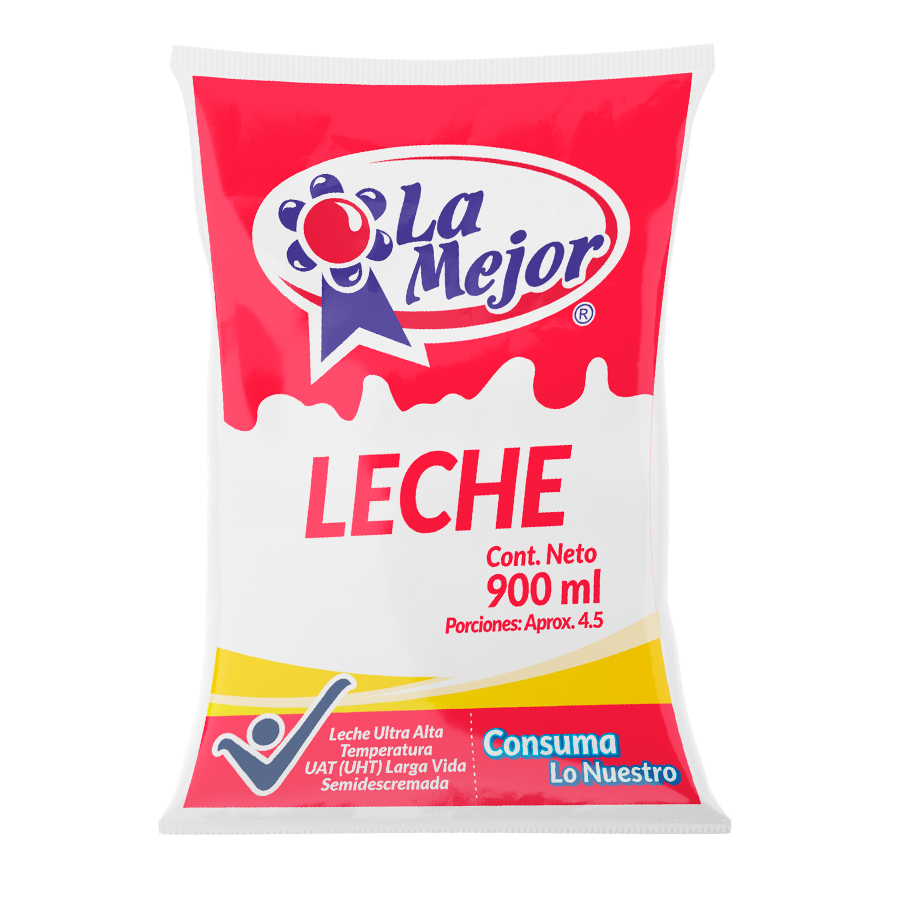 Leche Semidescremada 900 ml
