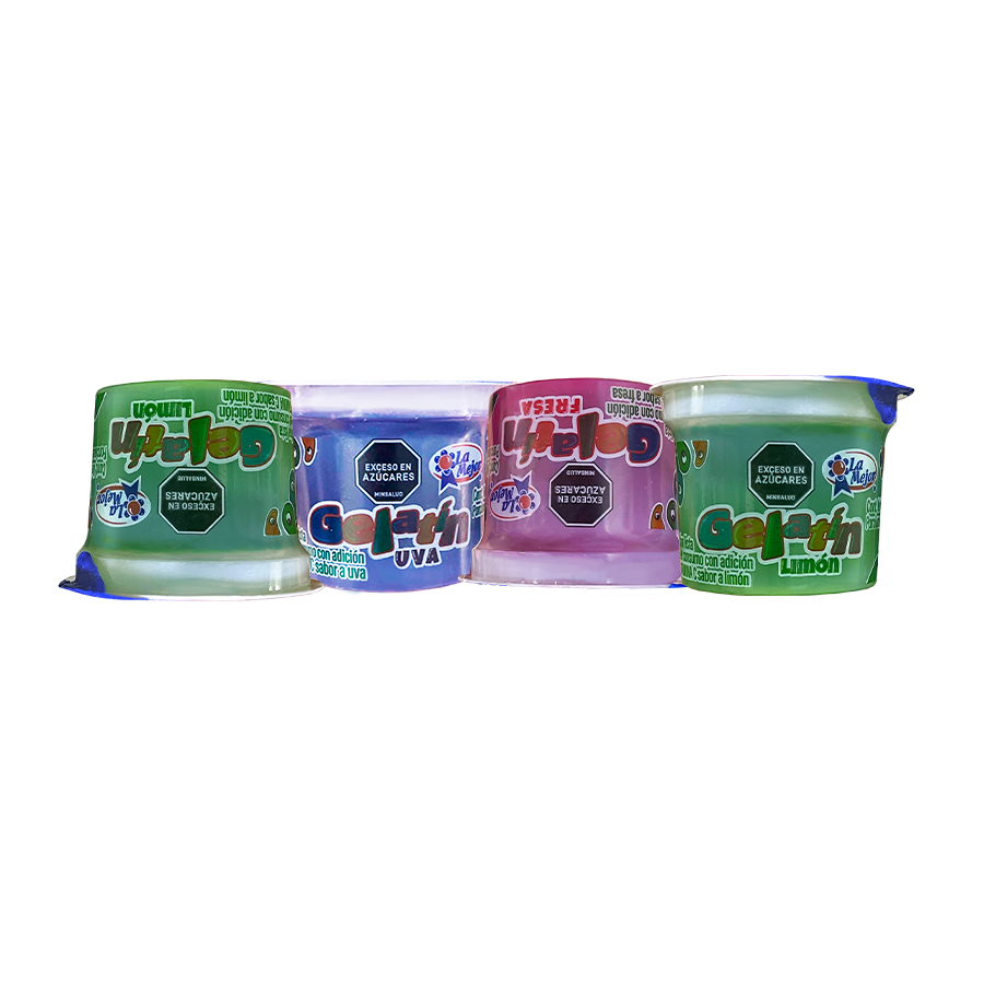 Pack x 4 Gelatín Surtido